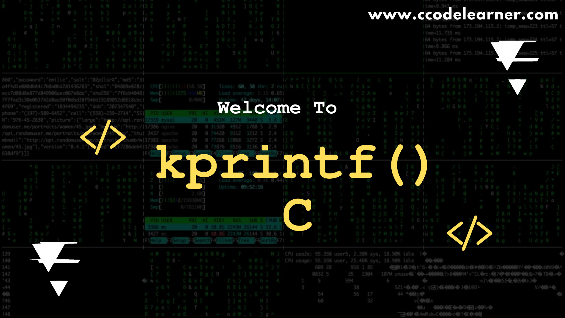 using kprintf C